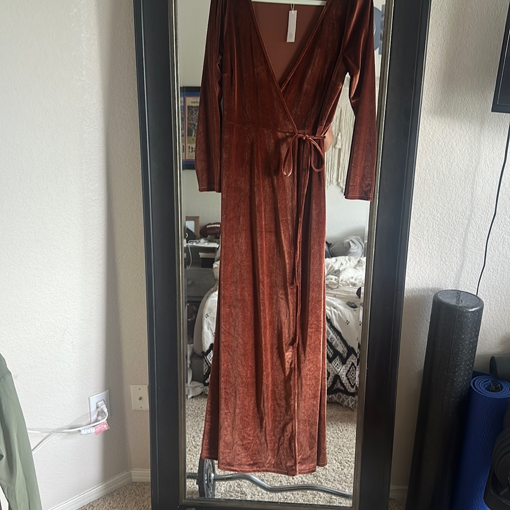 Baltic born wrap dress